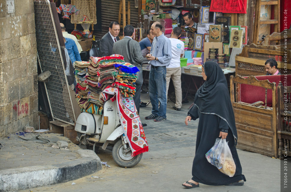 Fotografie (c) Matthias_Schneider Ägypten –  170504_20101 Cairo - Im Basar Khan el-Khalili