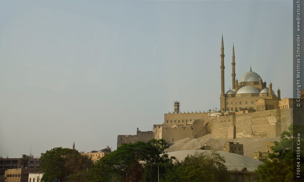 Fotografie (c) Matthias_Schneider Ägypten –  170504_20158 Cairo - Die weiße Moschee innerhalb der Zitadelle