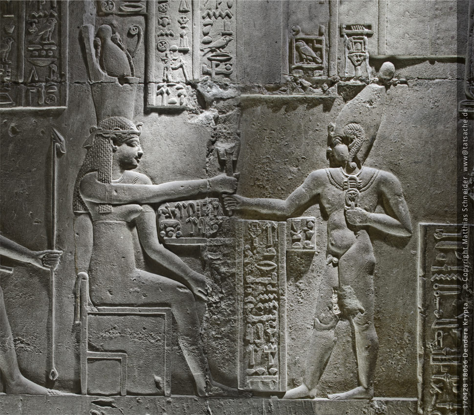 Fotografie (c) Matthias_Schneider Ägypten 170428_18056_Dendera_Krypta