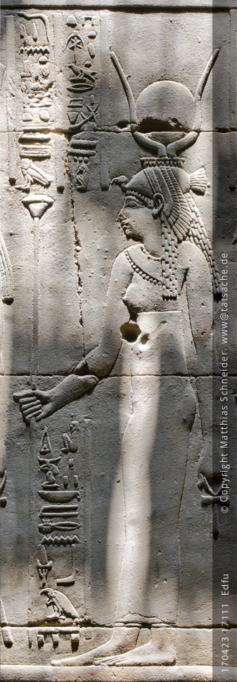 Fotografie (c) Matthias_Schneider 170423 17111_Edfu_Hathur_Detail