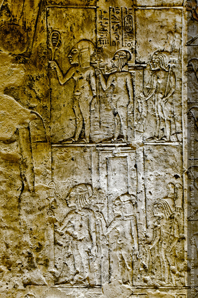 Fotografie (c) Matthias_Schneider Ägypten 170501_18110_Felsengrab_Toechter_Echnaton