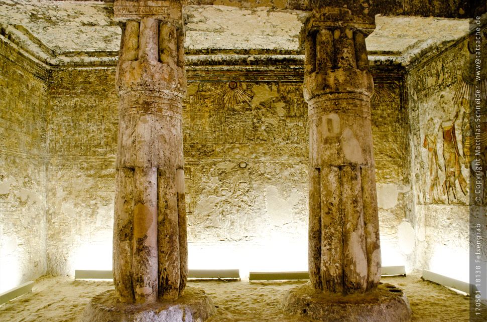Fotografie (c) Matthias_Schneider Ägypten 170501_18138_Felsengrab_Verwalter_Echnaton Fotografie (c) Matthias_Schneider Ägypten 170501_18138_Felsengrab_Verwalter_Echnaton