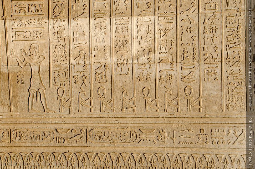 Fotografie (c) Matthias_Schneider Ägypten 170425_17356_Kom_Ombo_Relief