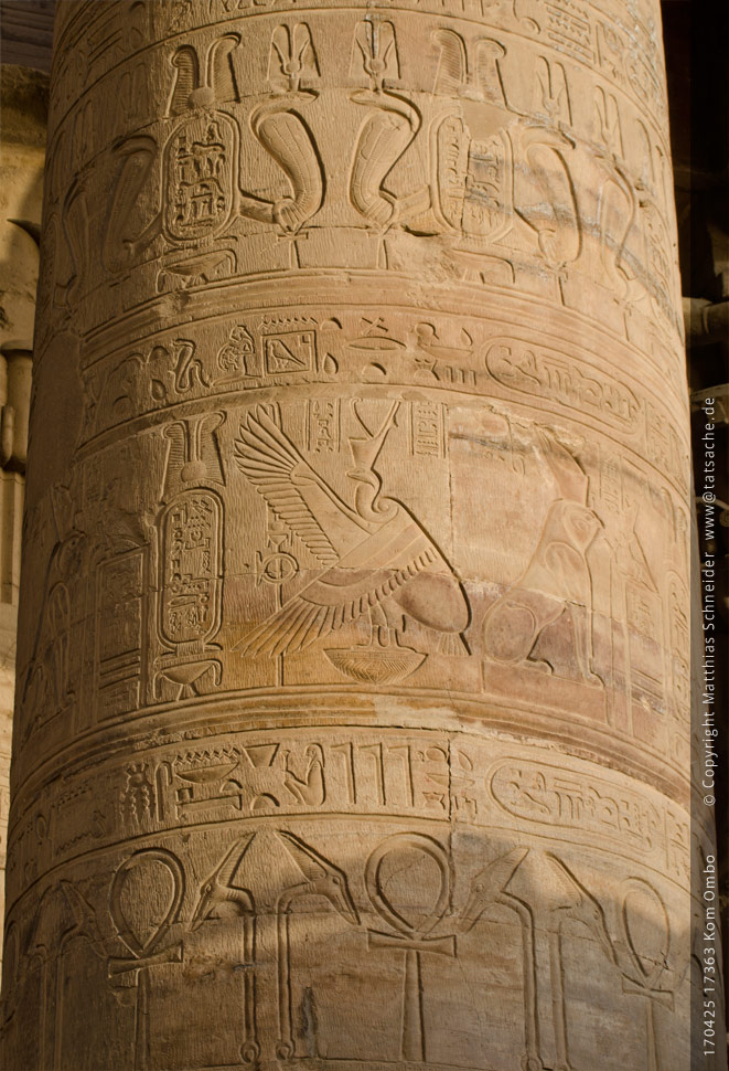 Fotografie (c) Matthias_Schneider Ägypten 170425_17363_Kom_Ombo_Saeule Fotografie (c) Matthias_Schneider Ägypten 170425_17363_Kom_Ombo_Saeule