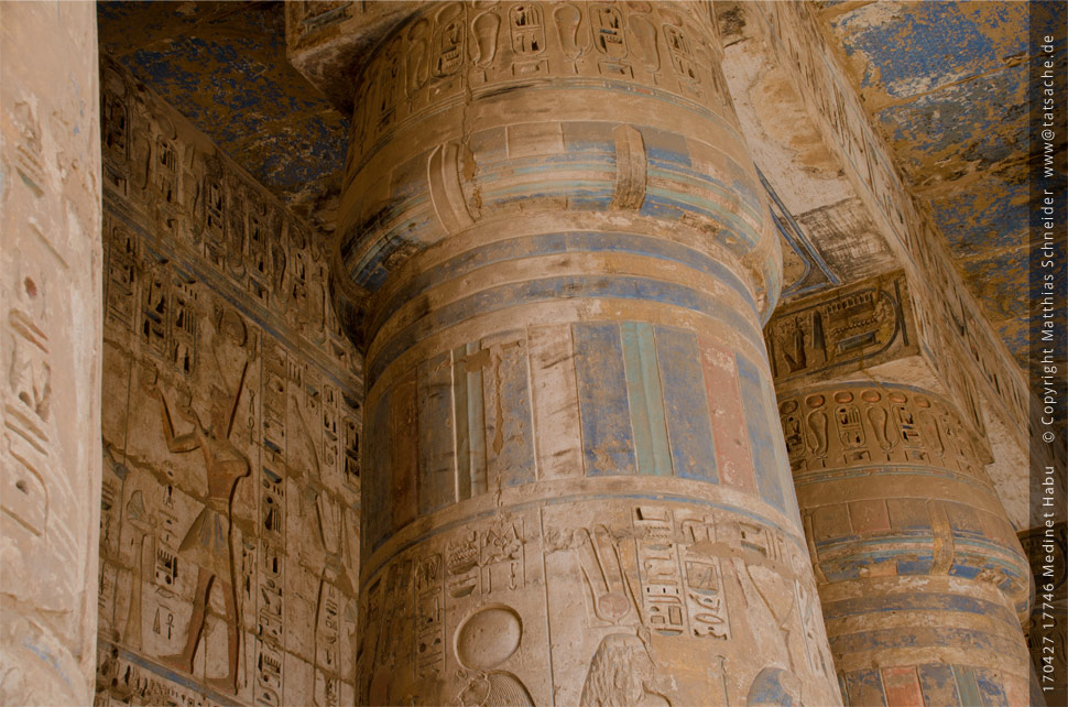 Fotografie (c) Matthias_Schneider Ägypten 170427_17746_Medinet_Habu