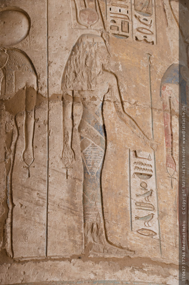 Fotografie (c) Matthias_Schneider Ägypten 170427_17749_Medinet_Habu