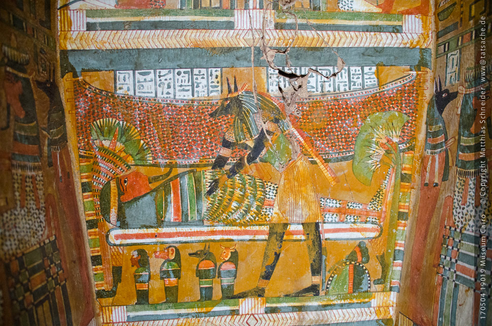 Fotografie (c) Matthias_Schneider Ägypten 170504_19019_Cairo_Museum_Sarkophag