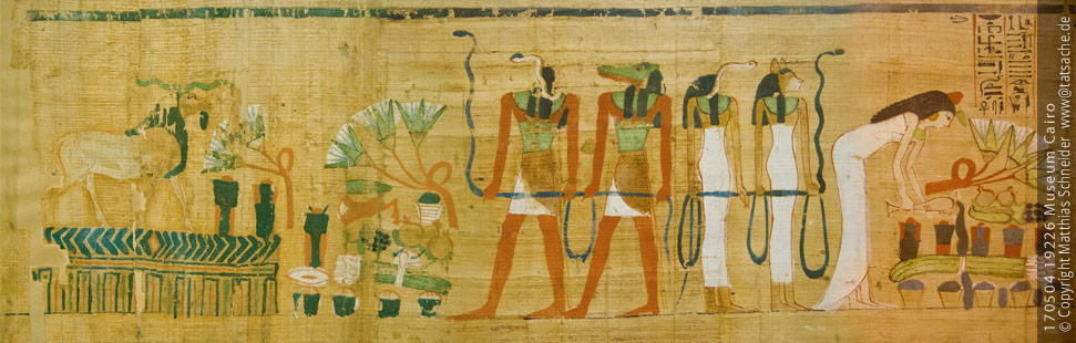 Fotografie (c) Matthias_Schneider Ägypten 170504_19226_Museum_Cairo_Papyrus_mont