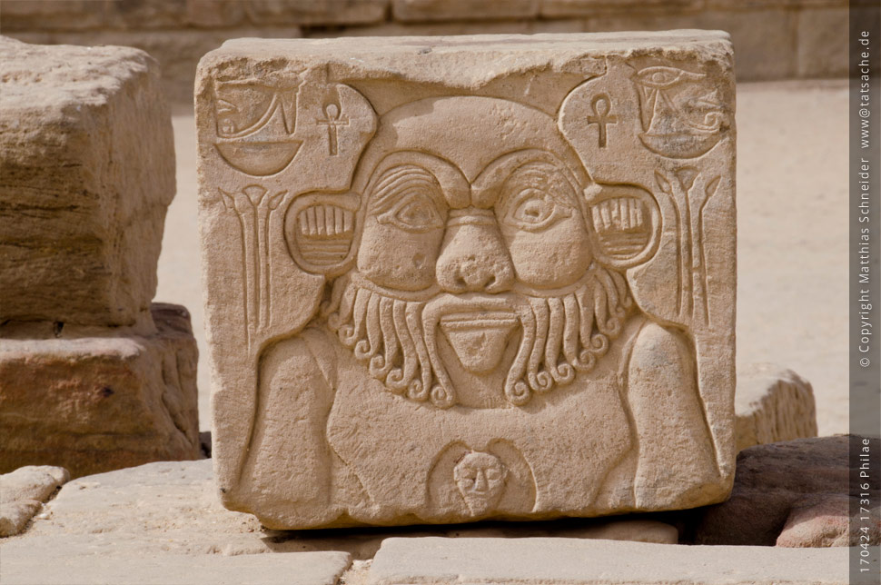Fotografie (c) Matthias_Schneider Ägypten 170424_17316_Philae-Tempel_Bes Fotografie (c) Matthias_Schneider Ägypten 170424_17316_Philae-Tempel_Bes