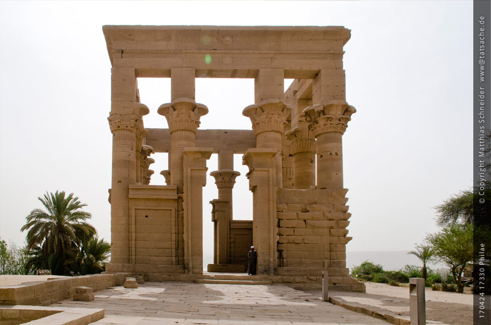 Fotografie (c) Matthias_Schneider Ägypten 170424_17330_Philae_Trajan-Kiosk_des_Augustus