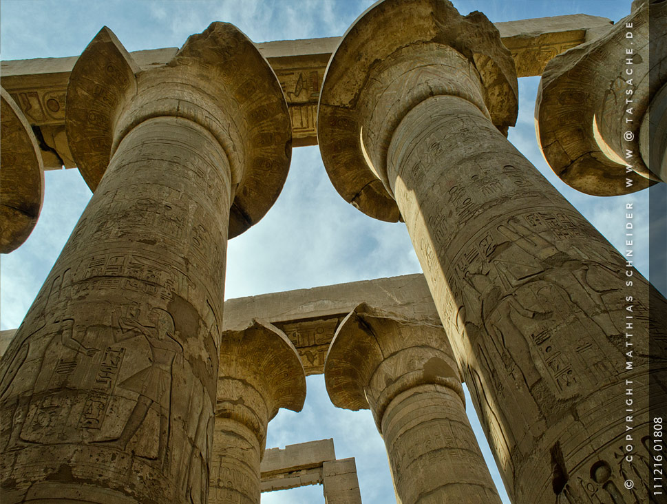 Fotografie Matthias Schneider 111216-01808 Karnak Säulenhalle