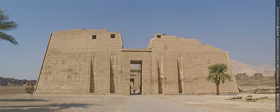 Fotografie Matthias Schneider 111222-02698 Medinet Habu