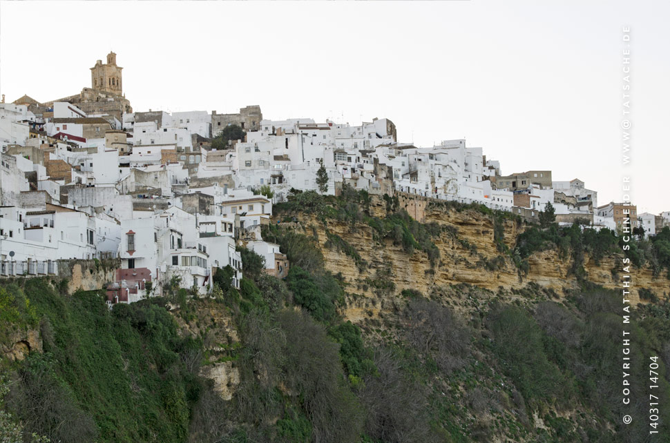 Fotografie Andalusien Matthias Schneider 140317-14704 Arcos - Blick von Nordwest