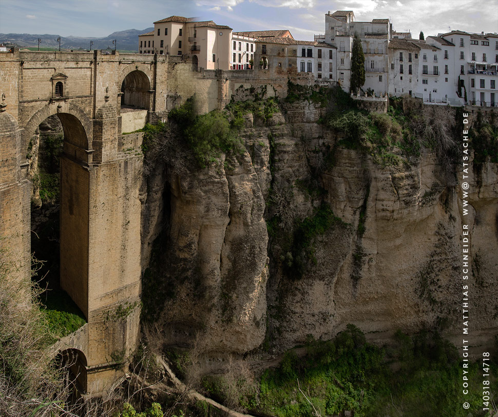 Fotografie Andalusien Matthias Schneider 140318-14718 Ronda - Brücke