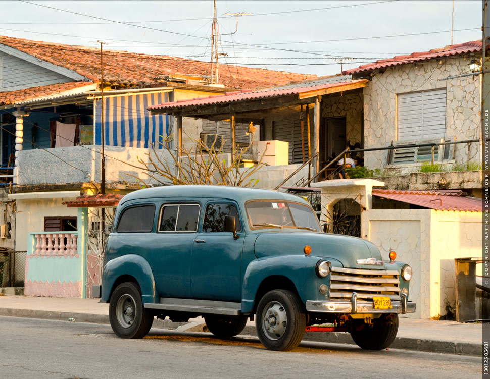 Fotografie Matthias Schneider 130125 05681 Chevy-Kleinbus in Varadero