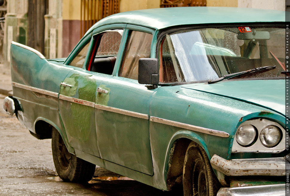 Fotografie Matthias Schneider 130127-05903 - 1957er Dodge Mayfair in Havanna