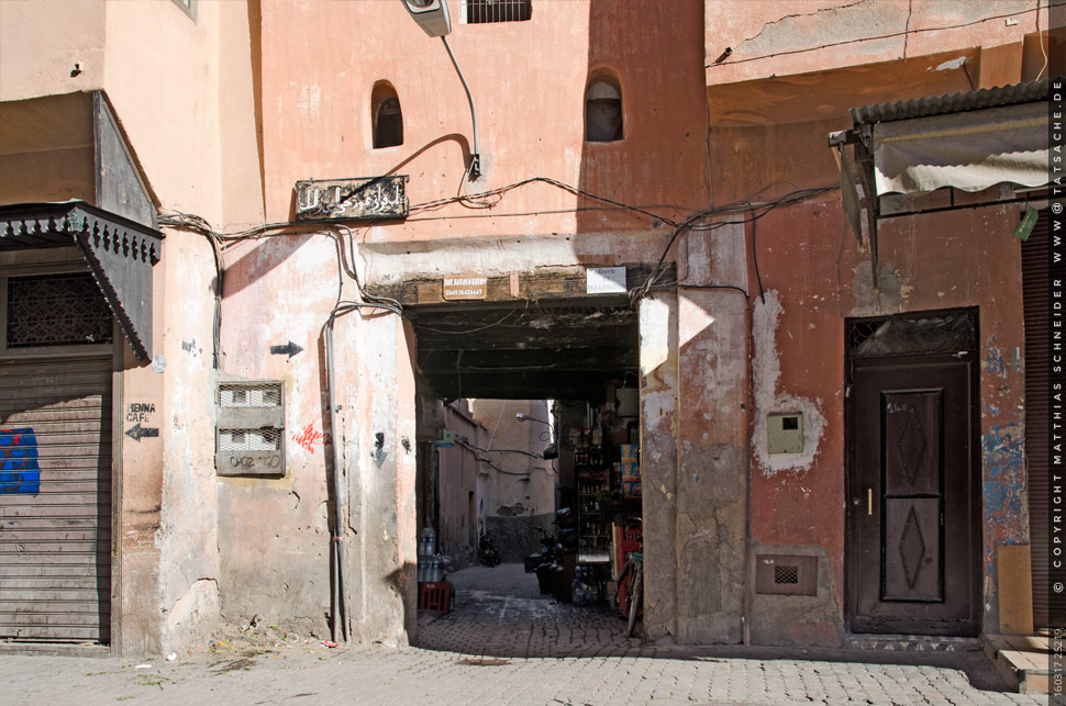 Fotografie Matthias Schneider 160317-25219 In der Medina von Marrakesch