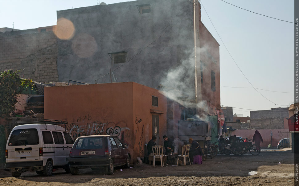 Fotografie Matthias Schneider 160317 25301 Marrakesch Straßenküche am Morgen