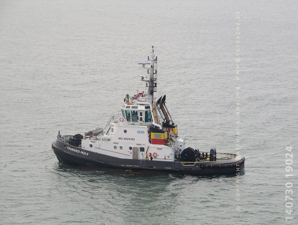 Fotografie Matthias Schneider 140730-19024 Schlepper FRANCESCO PAOLO