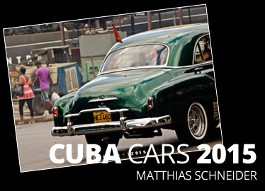 Kalender CUBA CARS 2015 Matthias Schneider –