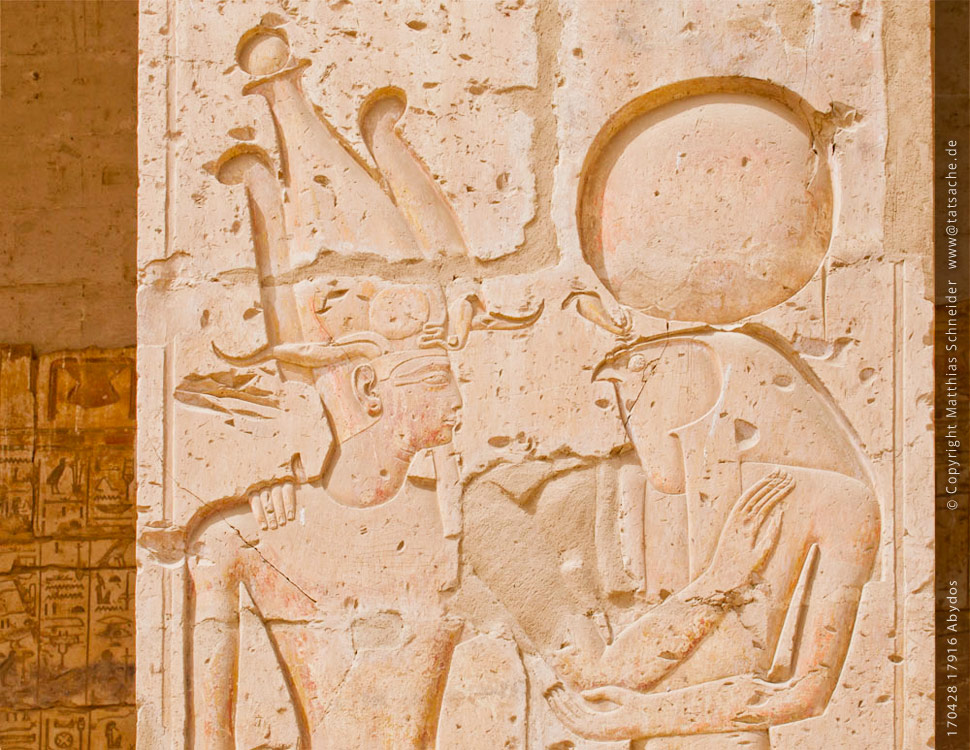 Fotografie (c) Matthias_Schneider Ägypten 170428_17916_Abydos_Detail