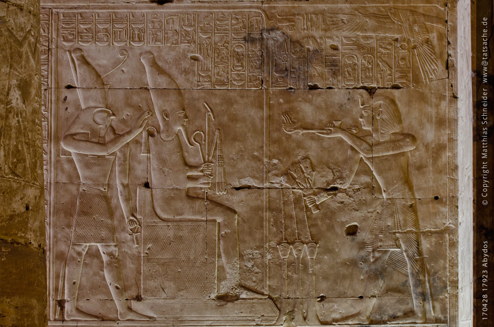 Fotografie (c) Matthias_Schneider Ägypten 170428_17923_Abydos_Relief