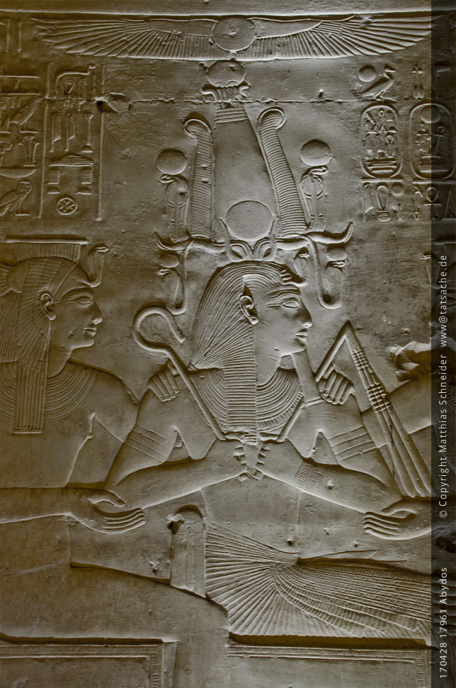 Fotografie (c) Matthias_Schneider Ägypten 170428_17961_Abydos_Osiris