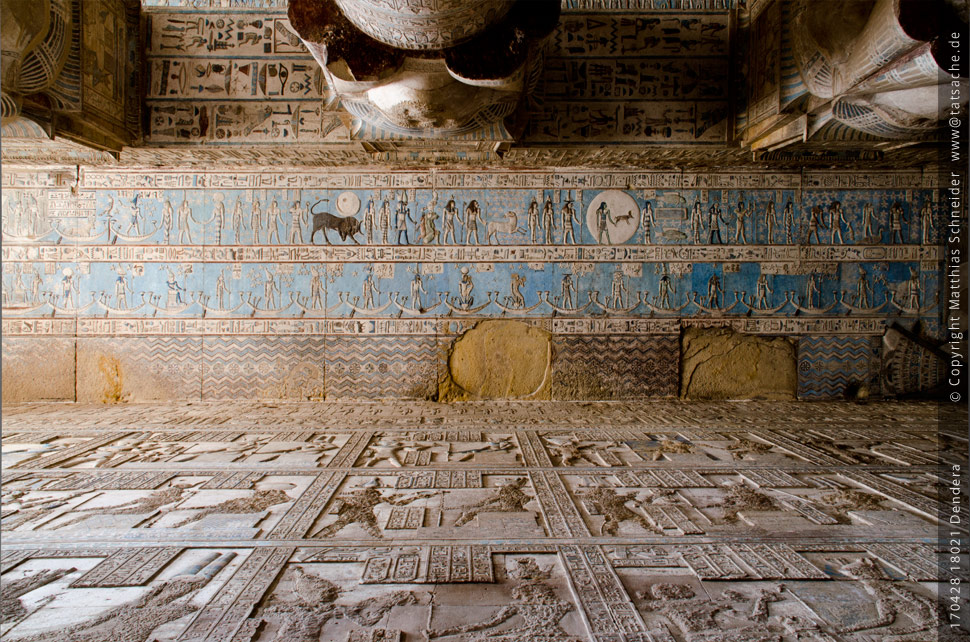 Fotografie (c) Matthias_Schneider Ägypten 170428_18021_Hathor-Tempel_Dendera