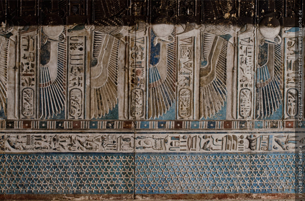 Fotografie (c) Matthias_Schneider Ägypten 170428_18027_Hathor-Tempel_Dendera