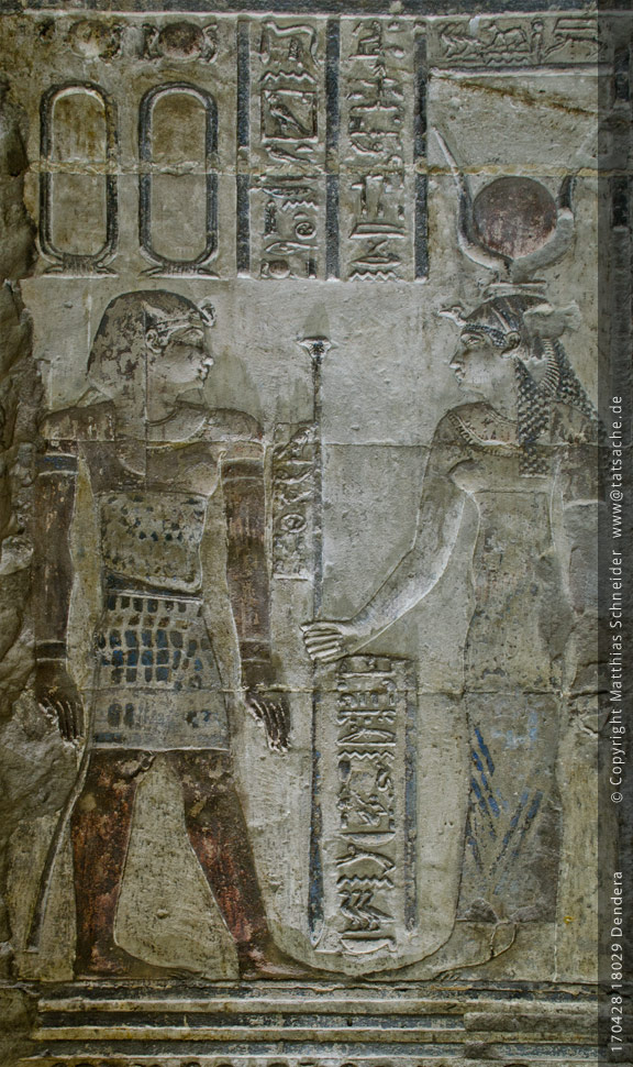 Fotografie (c) Matthias_Schneider Ägypten 170428_18029_Hathor-Tempel_Dendera