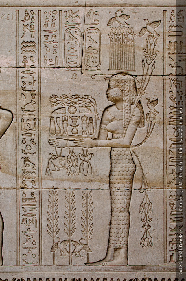 Fotografie (c) Matthias_Schneider 170428_18071 Ägypten_Hathor-Tempel_Dendera