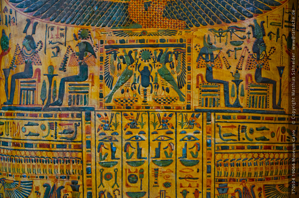 Fotografie (c) Matthias_Schneider Ägypten 170504_19066_Cairo_Museum_Sarkophag