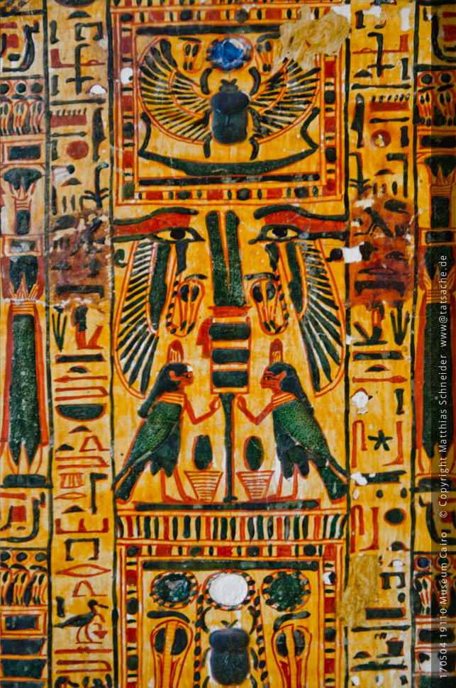 Fotografie (c) Matthias_Schneider Ägypten 170504_19110_Cairo_Museum_Sarkophag