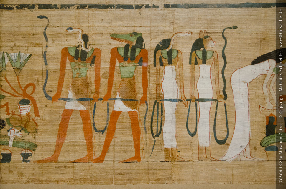 Fotografie (c) Matthias_Schneider Ägypten 170504_19206_Museum_Cairo_Papyrus