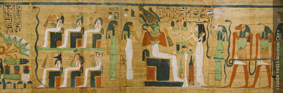 Fotografie (c) Matthias_Schneider Ägypten 170504_19223_Museum_Papyrus_mont
