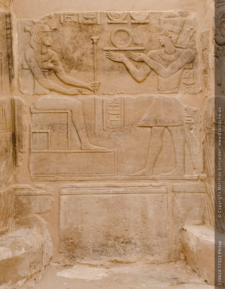 Fotografie (c) Matthias_Schneider Ägypten 170424_17322_Philae_Hathor-Tempel
