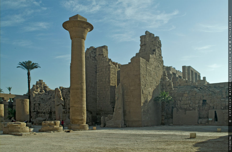 Fotografie Matthias Schneider 11121601780 Tempelanlage von Karnak