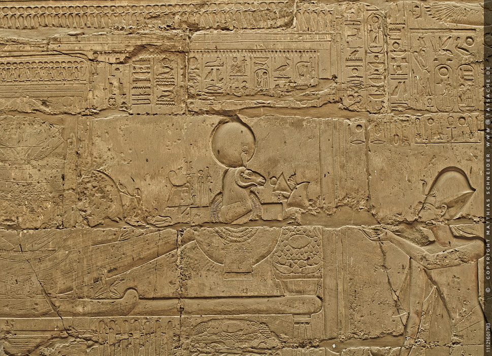 Fotografie Matthias Schneider 11121601824 Relief in der  Tempelanlage von Karnak