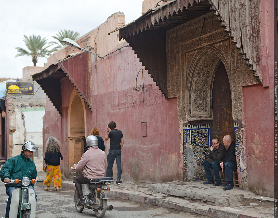 Fotografie Matthias Schneider 160320 25600 In der südlichen Altstadt von Marrakesch